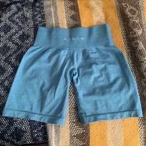 NVGTN Sky Blue Pro Shorts